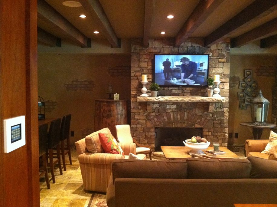 home entertainment room
